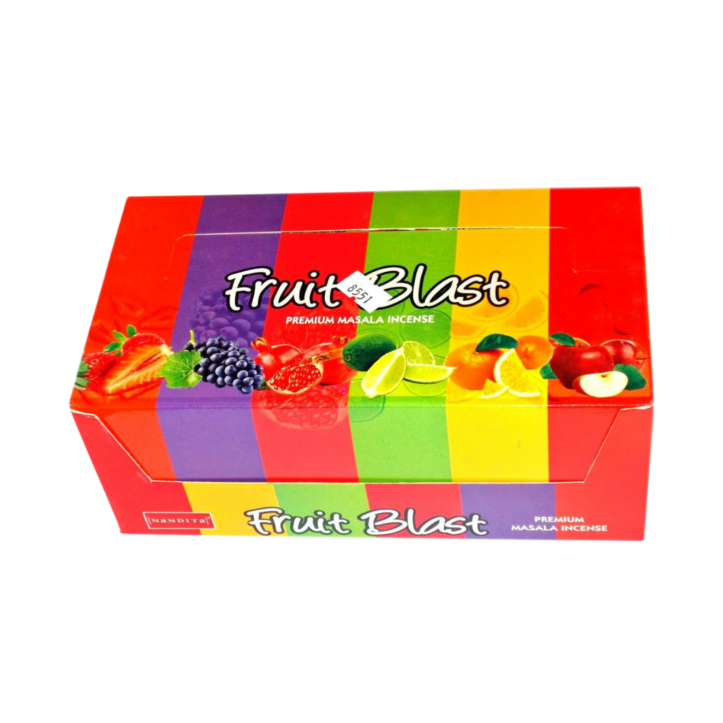 Nandita FragranceFruit Blast Natural fragrance Agarbatti for Puja, 50g ,pack of 6